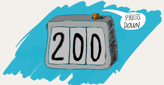 Count down clock